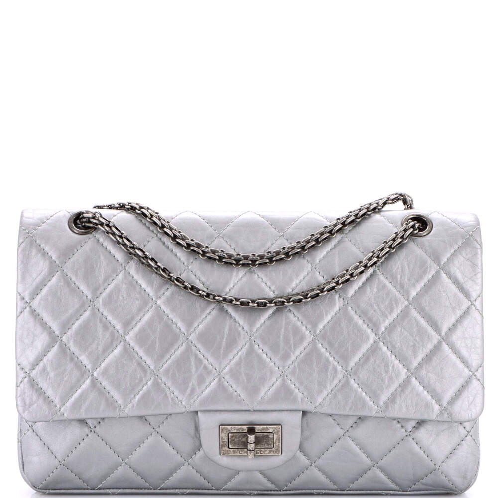 Chanel 227 Reissue 2.55 Flap Bag Quilted Aged Calfskin